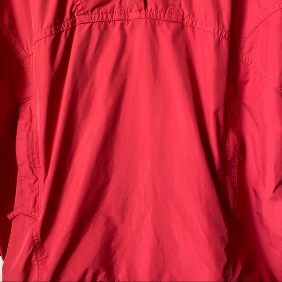 Vintage 90’s Title nine Red Windbreaker Pullover - Picture 6 of 12